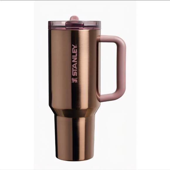 Stanley Metallic Bronze Tumbler with Handle - Picture 2 of 3